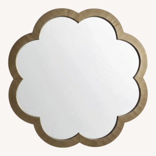 Used Made Goods Fiona Metal Wall Mirror for sale on AptDeco