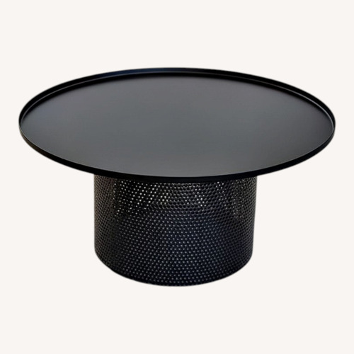 Used Article Equa Black Metal Coffee Table for sale on AptDeco