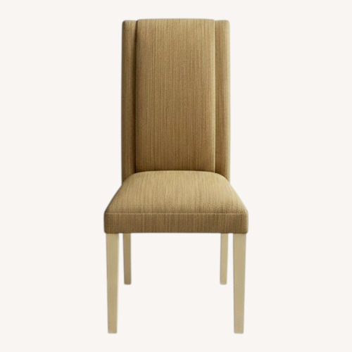 Used Light Brown Fabric Dining Chairs for sale on AptDeco