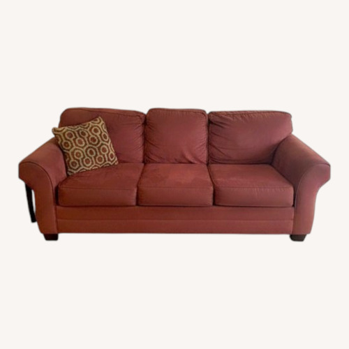 Used Vintage/Antique Finds Fabric Loveseat for sale on AptDeco