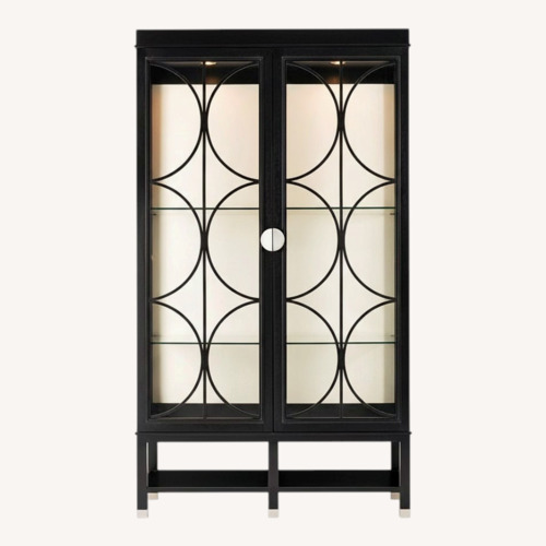 Used Hickory White Skyloft Glass Display Cabinet for sale on AptDeco