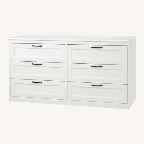 Used IKEA SONGESAND White Dresser for sale on AptDeco