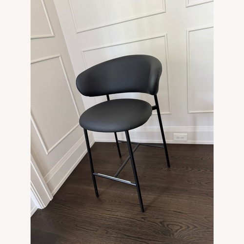 Used Calligaris Oleandro Black Counter Stools for sale on AptDeco