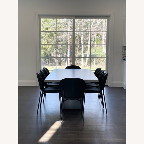 Used Trica Sculpture Solid Birch Dining Table for sale on AptDeco