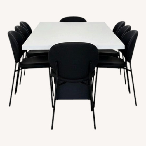 Used Trica Sculpture Solid Birch Dining Table for sale on AptDeco