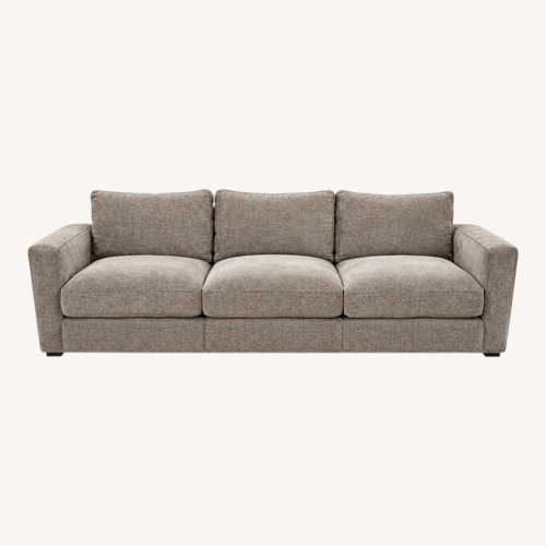 Used LoveSac Light Gray Fabric 3+ Seater Sofa for sale on AptDeco
