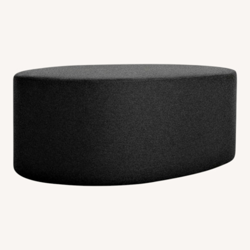Used Blue Dot Swole Vesper Charcoal Large Ottoman for sale on AptDeco
