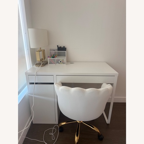 Used IKEA Work Desk with Chair for sale on AptDeco