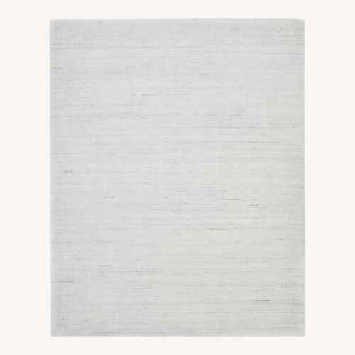 Used West Elm Light Gray Area Rug 8' x 10' for sale on AptDeco