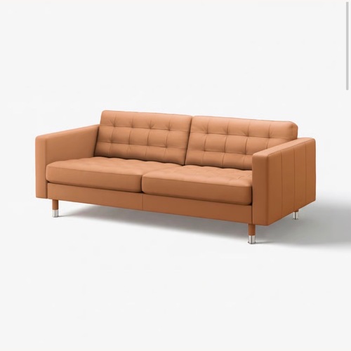 Used IKEA Leather Couch for sale on AptDeco