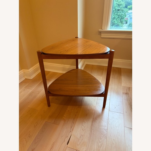 Used West Elm Retro Tripod Mid-Century Side Table for sale on AptDeco