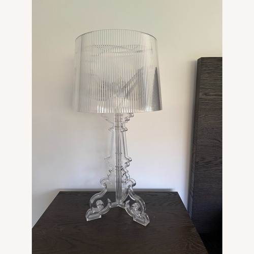Used Kartell Bourgie Transparent Table Lamp for sale on AptDeco