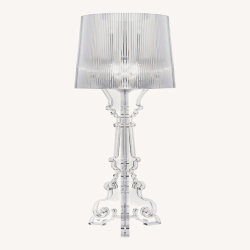 Used Kartell Bourgie Transparent Table Lamp for sale on AptDeco
