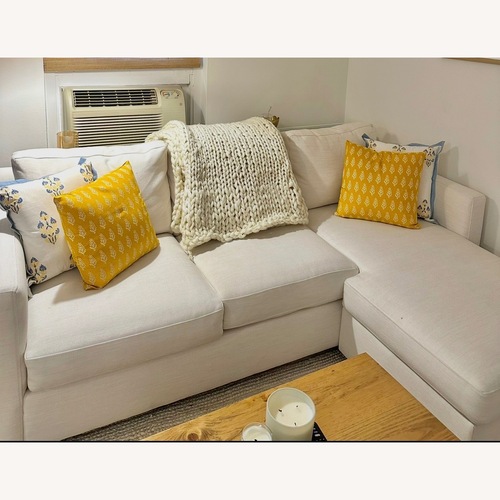 Used Crate & Barrel Barrett ii Sectional  for sale on AptDeco