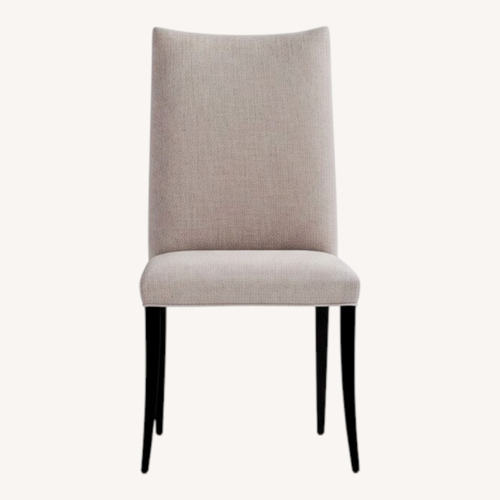 Used Jessica Charles Light Gray Wood Dining Chairs for sale on AptDeco