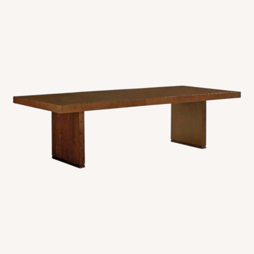 Used Lexington Dining Table extends to 108” long for sale on AptDeco