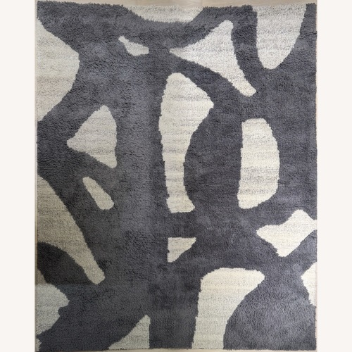 Used West Elm Clement Wool Shag Area Rug 8' x 10' for sale on AptDeco