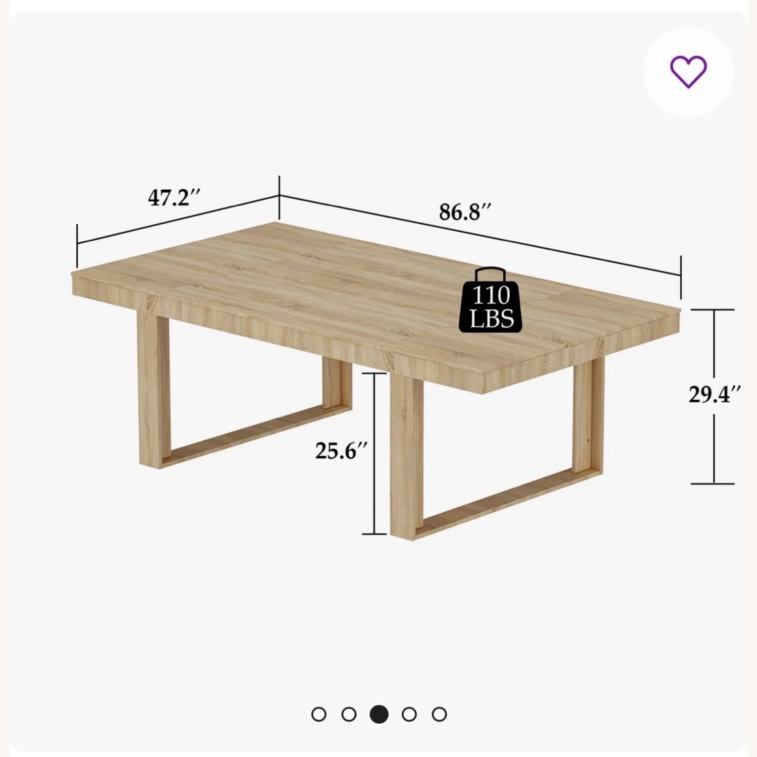 Wade Logan Dining Table  - image-4