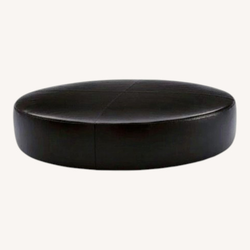 Used B&B Italia Harry Ottoman Large Black Leather for sale on AptDeco