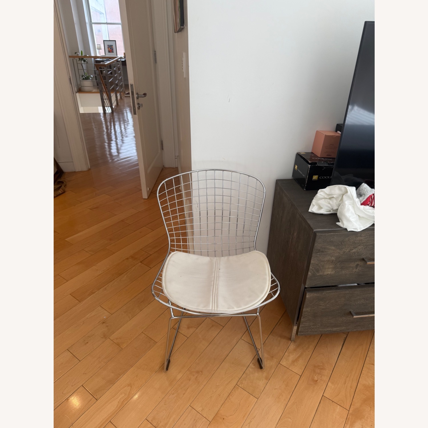 CB2 Chic Modern Set of 2 Chairs - image-3