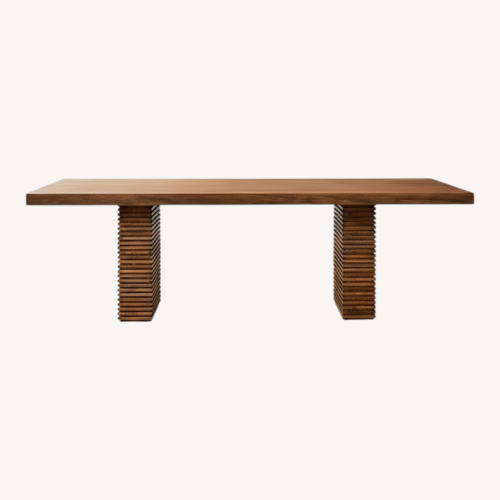 Used Crate & Barrel Paloma II Reclaimed Wood Dining Table for sale on AptDeco