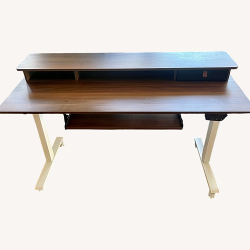 Used Thuma Dark Brown Wood Desk for sale on AptDeco