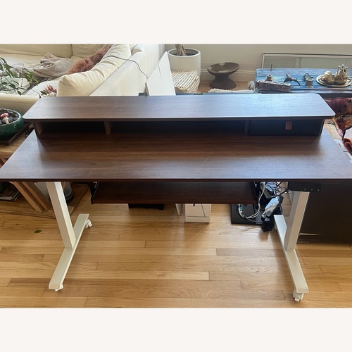 Used Thuma Dark Brown Wood Desk for sale on AptDeco