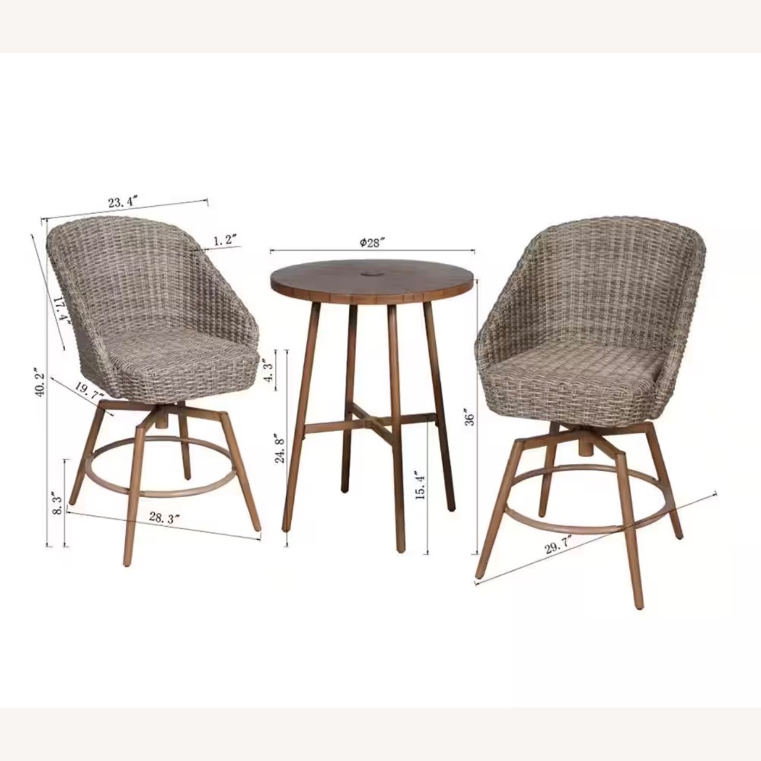 Home Depot 3 Pieces Hampton Bay Set  - image-3
