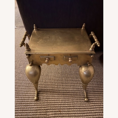 Used Antique Brass Victorian Footman for sale on AptDeco