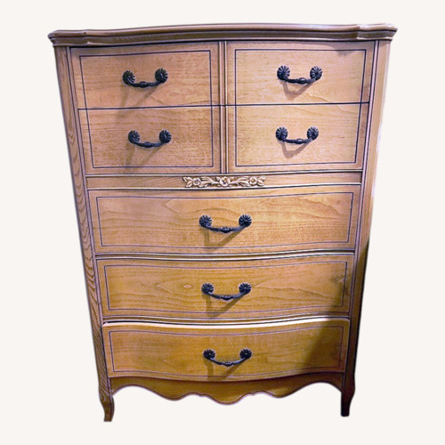 Used Huntley Tall Chest of Drawers Five Drawers for sale on AptDeco