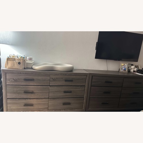Used Bed Bath & Beyond Grey 6 Drawer Dresser 2 for sale on AptDeco