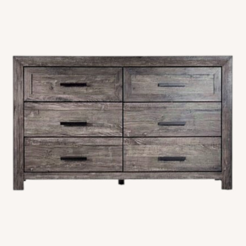 Used Bed Bath & Beyond Grey 6 Drawer Dresser 2 for sale on AptDeco