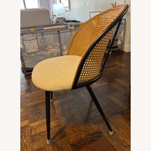 Used Rattan Dining Chairs - Set of 6 for sale on AptDeco