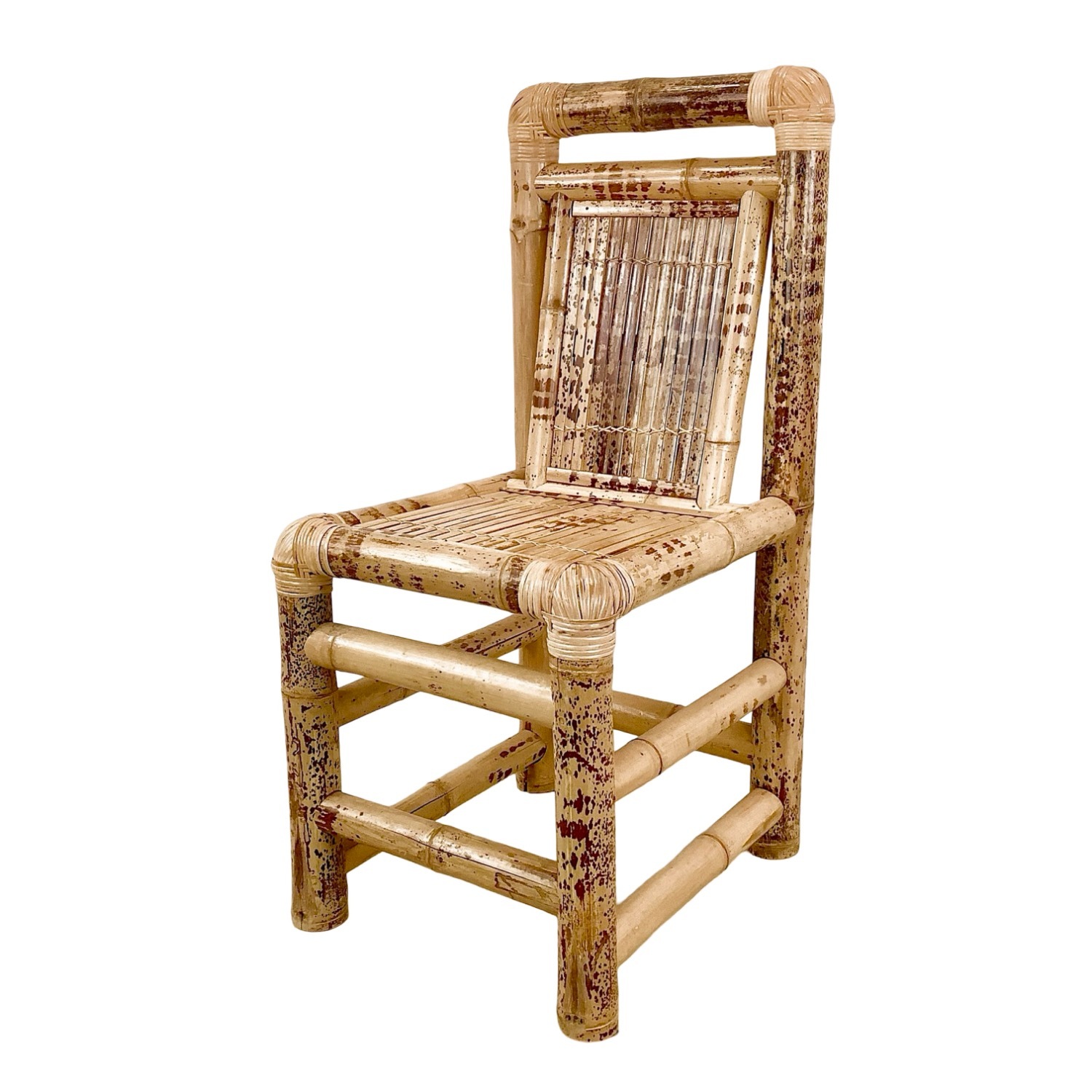 Vintage Bamboo Dining or Accent Chair - image-3