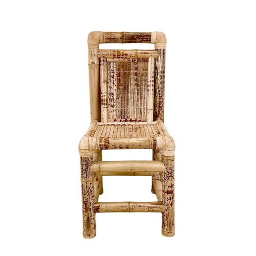 Used Vintage Bamboo Dining or Accent Chair for sale on AptDeco