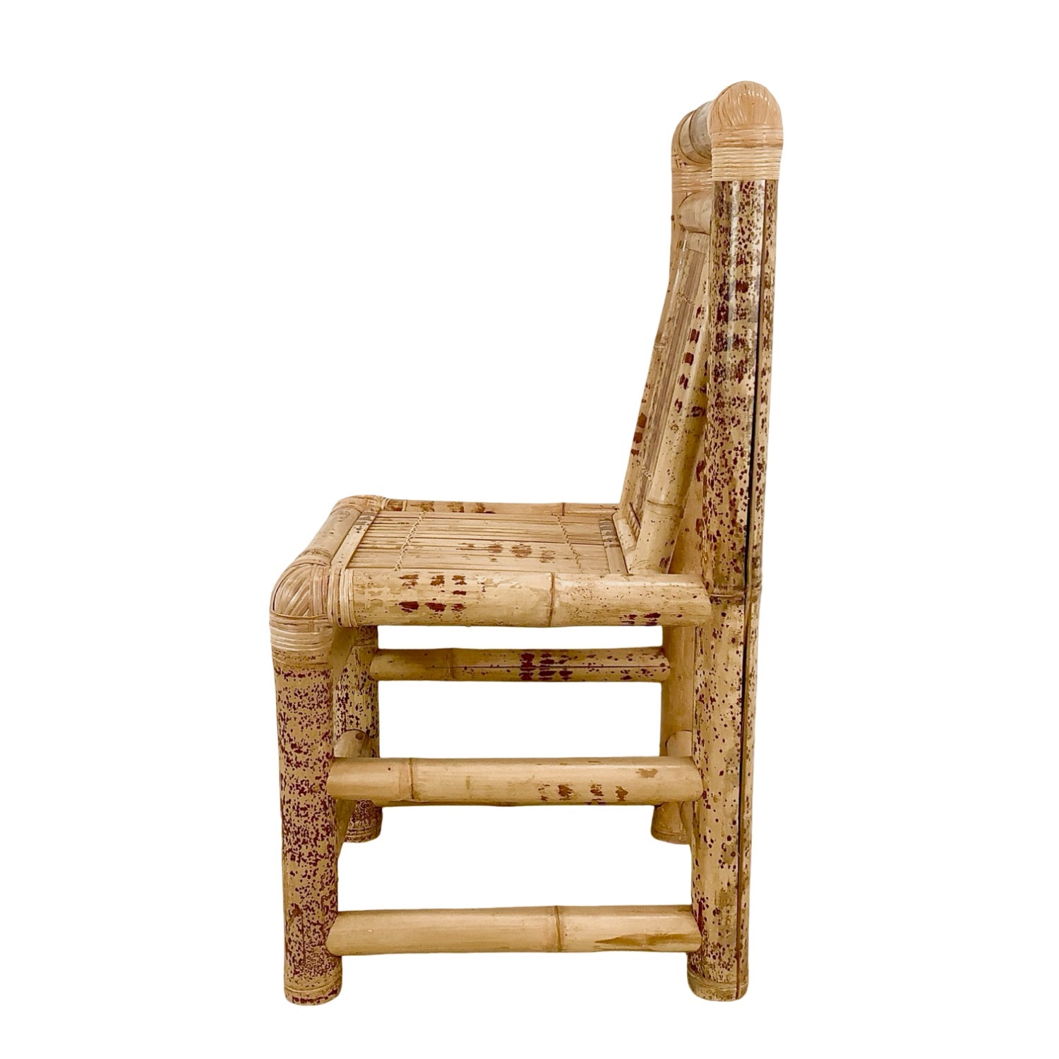 Vintage Bamboo Dining or Accent Chair - image-4