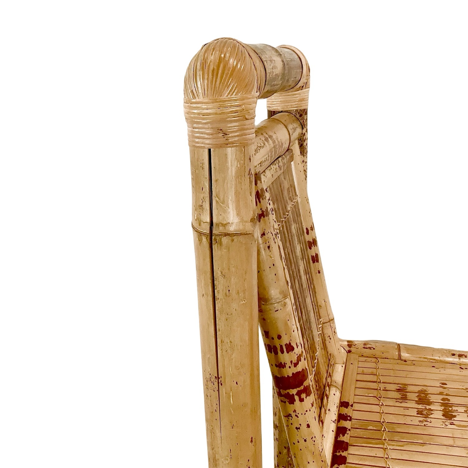 Vintage Bamboo Dining or Accent Chair - image-11