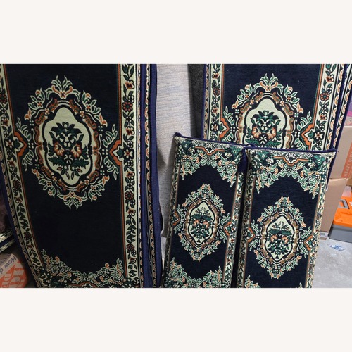 Used  Traditional Floor Couch, Handmade Majlis Seating for sale on AptDeco