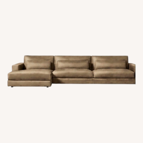 Used Restoration Hardware Lugano 3+ Piece Sectional for sale on AptDeco