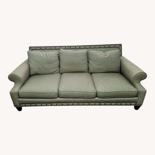 Used Sherrill Furniture Natural Fabric 3+ Seater Sofa for sale on AptDeco