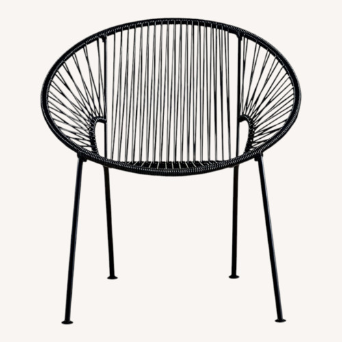 Used CB2 Ixtapa Outdoor Chairs + Covers for sale on AptDeco