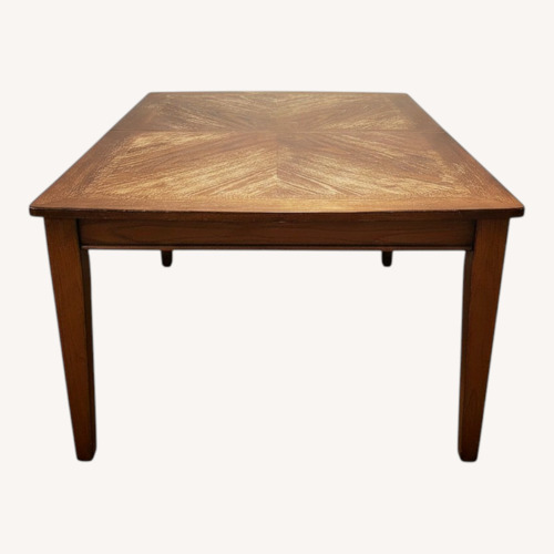 Used Dark Brown Wood Dining Table for sale on AptDeco
