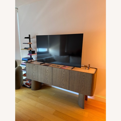 Used Arhaus Naija Wood & Marble Sideboard for sale on AptDeco