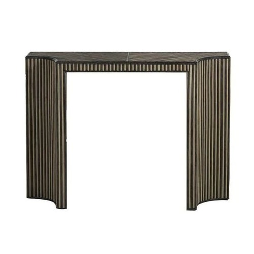 Used Amazon Two-Toned Rattan Console for sale on AptDeco