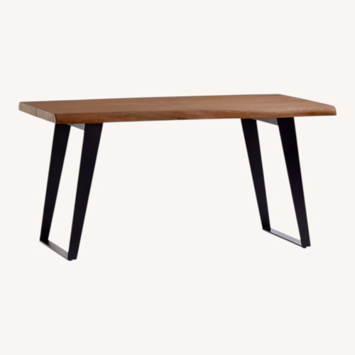 Used Crate & Barrel Wood Dining Table for sale on AptDeco