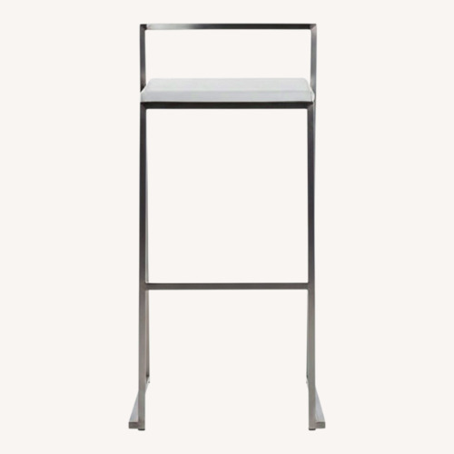 Used Fasem "Fare" Italian Leather Counter Stools for sale on AptDeco