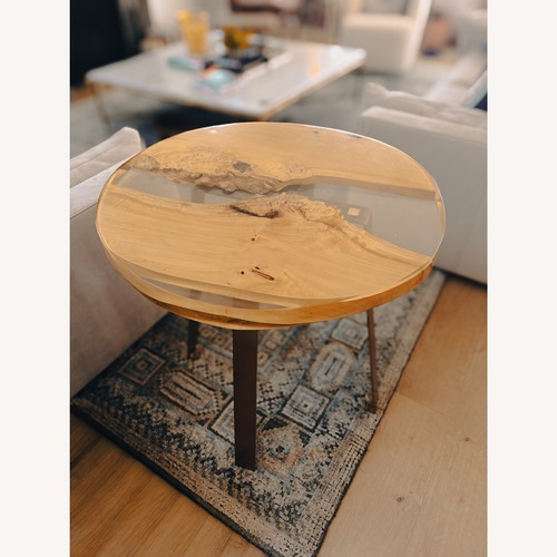 Used Natural Resin Side Table for sale on AptDeco