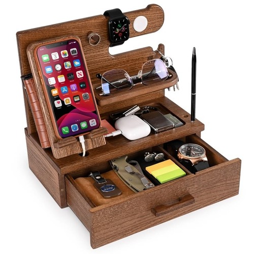 Used Wooden Dedicated Phone Holder for sale on AptDeco
