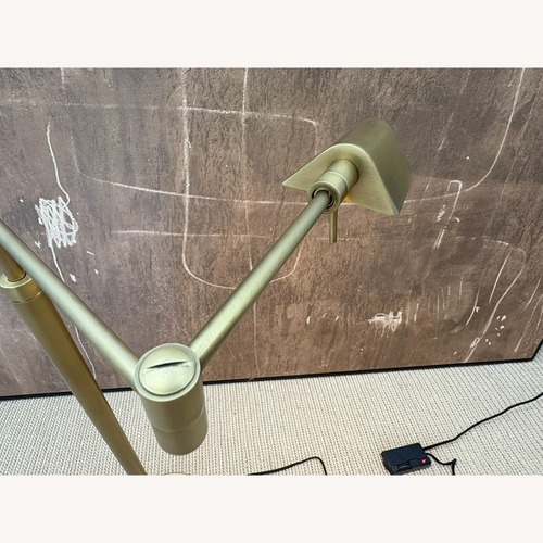 Used Restoration Hardware Métier Task Floor Lamp - Burnished Brass for sale on AptDeco