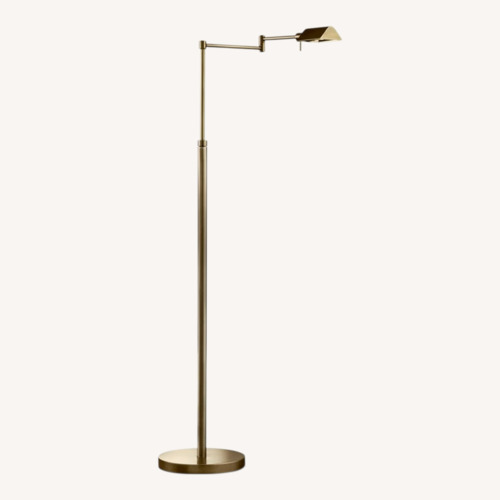 Used Restoration Hardware Métier Task Floor Lamp - Burnished Brass for sale on AptDeco